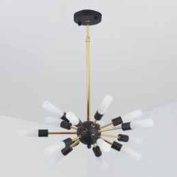 Severské závesné svietidlo kreatívne okrúhle lusterové svietidlo