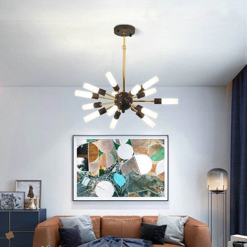 Severské závesné svietidlo kreatívne okrúhle lusterové svietidlo