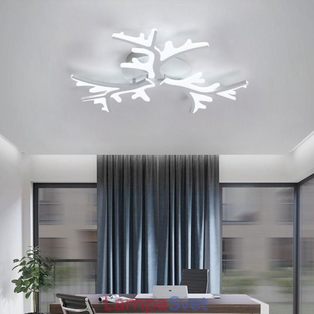 Zapustené moderné minimalistické stropné svietidlo na parohy Zapustené moderné minimalistické stropné svietidlo na parohy