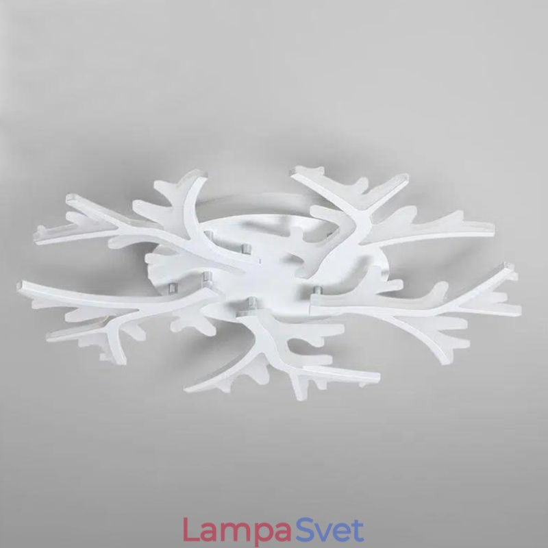 Zapustené moderné minimalistické stropné svietidlo na parohy