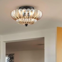 Moderné jednoduché zapustené stropné svietidlo Lotus Base