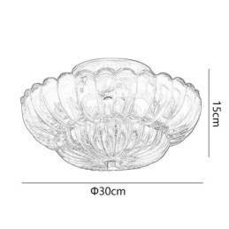 Moderné zapustené stropné svietidlo Lotus Base