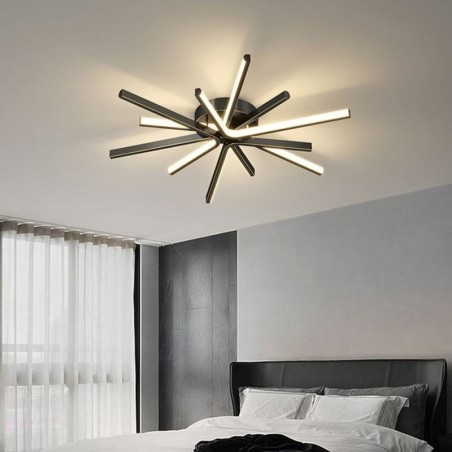 Zapustené moderné minimalistické stropné ohňostrojové svietidlo Zapustené moderné minimalistické stropné ohňostrojové svietidlo