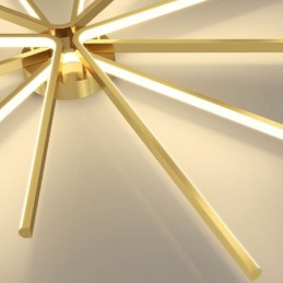 Zapustené moderné minimalistické stropné ohňostrojové svietidlo