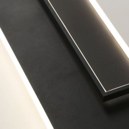 Minimalistické štvorcové akrylové stropné svietidlo pod omietku