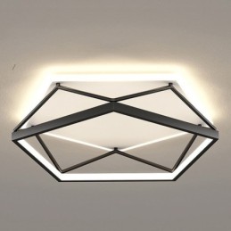 Zapustené duté trojrozmerné stropné svietidlo 55 cm