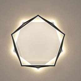 Zapustené duté trojrozmerné stropné svietidlo 55 cm