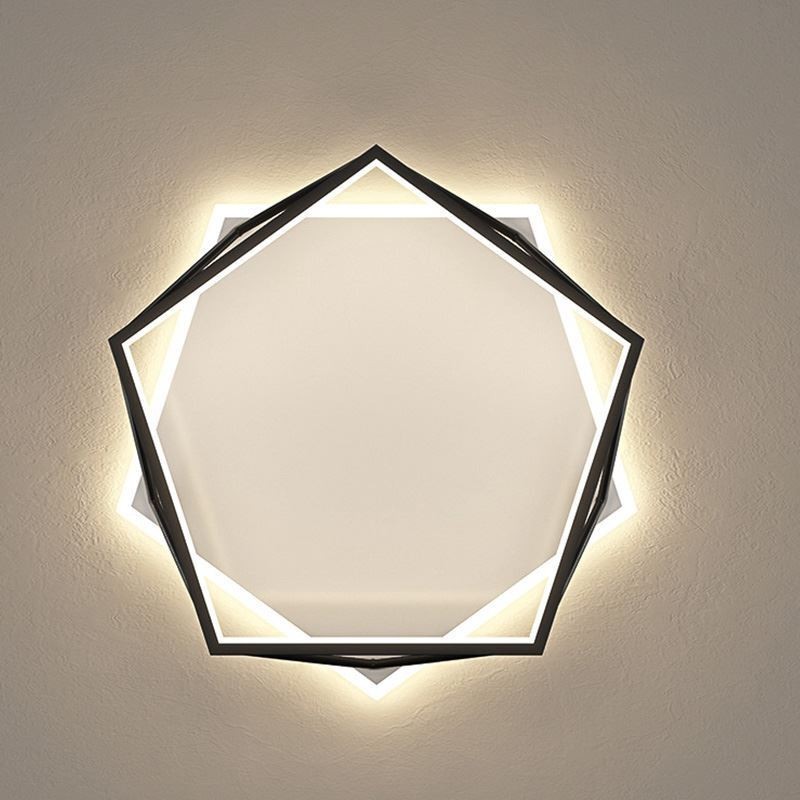 Zapustené duté trojrozmerné stropné svietidlo 55 cm