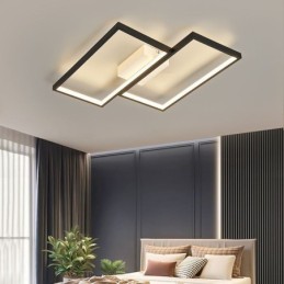 Zapustená mozaiková geometrická štvorcová stropná lampa