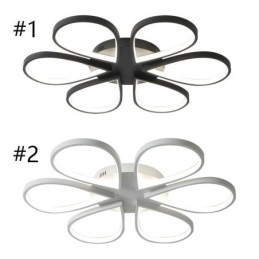 Zapustené minimalistické stropné svietidlo Clover