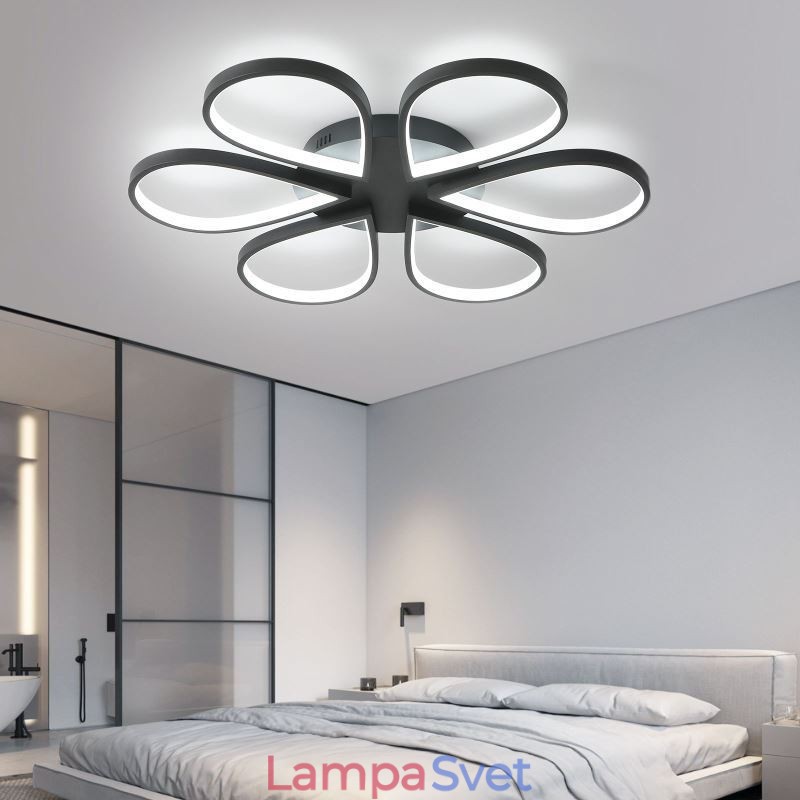 Zapustené minimalistické stropné svietidlo Clover