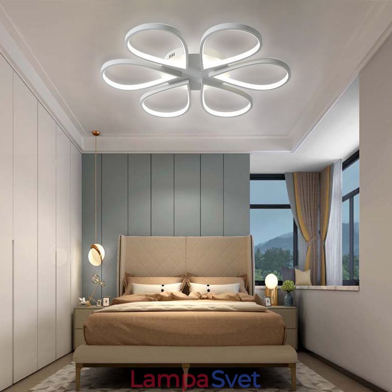 Zapustené minimalistické stropné svietidlo Clover