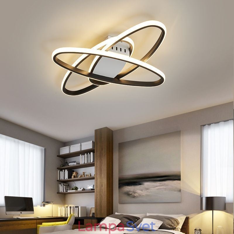 Zapustené minimalistické stropné svietidlo Surround Planet