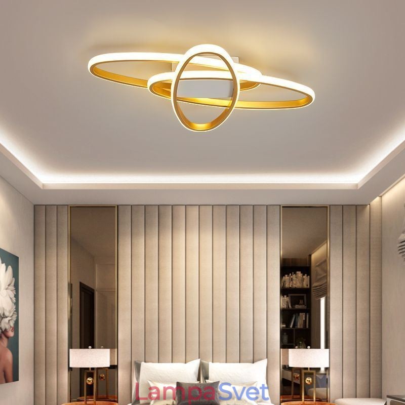 Zapustené minimalistické stropné svietidlo Surround Planet
