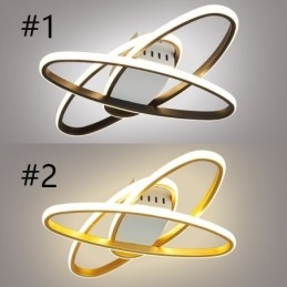 Zapustené minimalistické stropné svietidlo Surround Planet