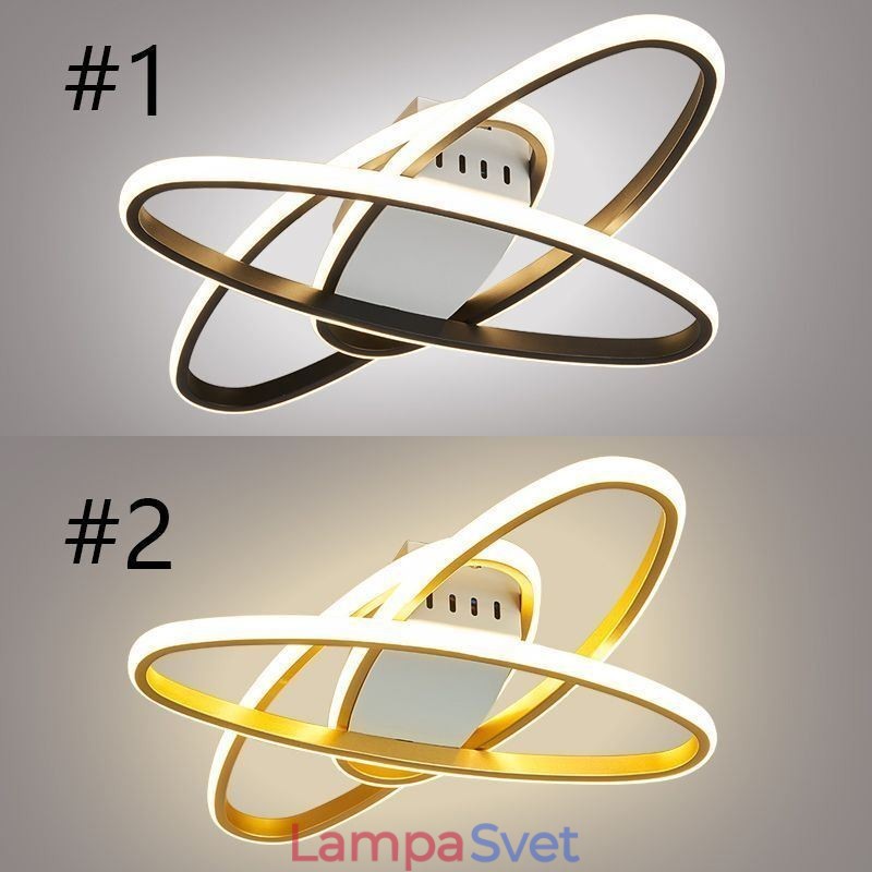 Zapustené minimalistické stropné svietidlo Surround Planet