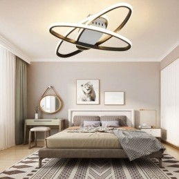 Zapustené minimalistické stropné svietidlo Surround Planet