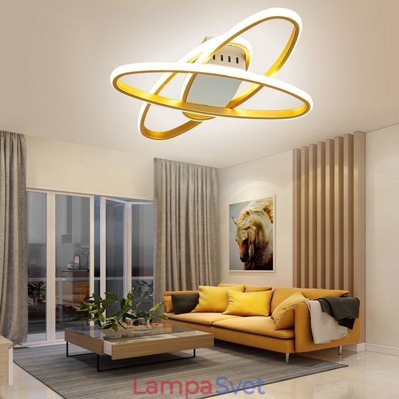 Zapustené minimalistické stropné svietidlo Surround Planet