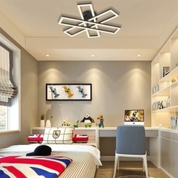 Minimalistické zapustené hliníkové umelecké stropné svietidlo pre veterný mlyn