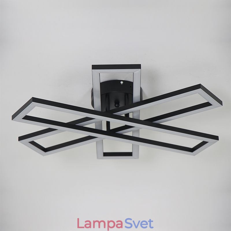 Minimalistické zapustené hliníkové umelecké stropné svietidlo pre veterný mlyn