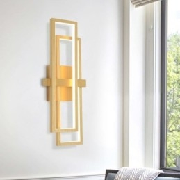 Minimalistické zapustené hliníkové umelecké geometrické štvorcové stropné svietidlo