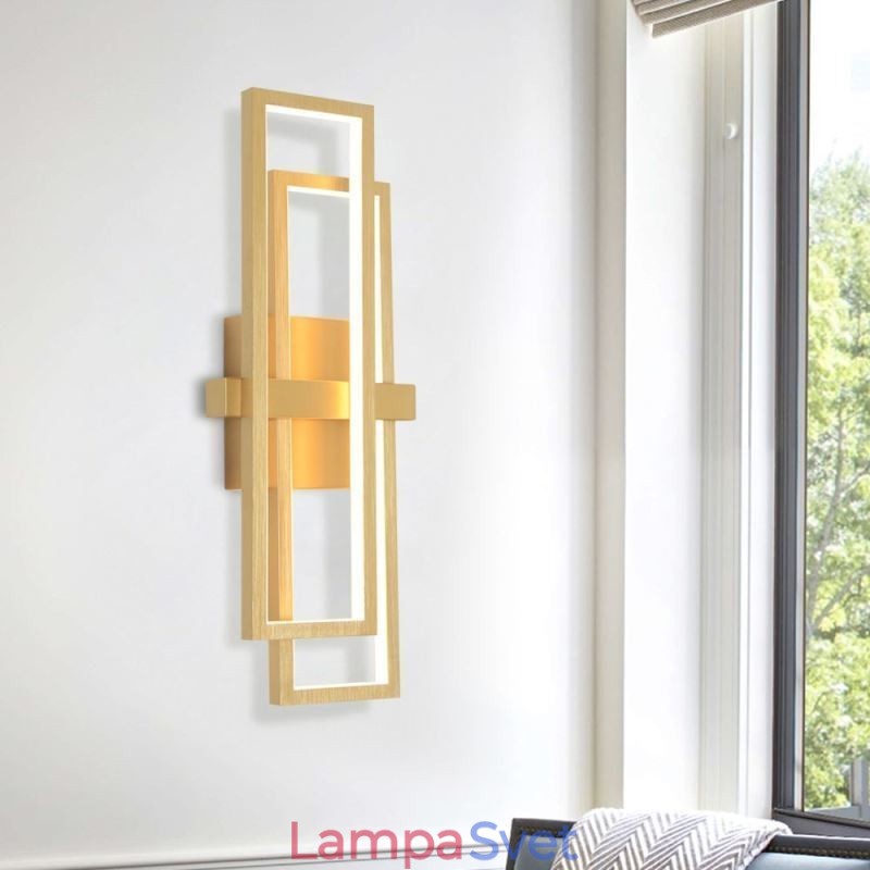 Minimalistické zapustené hliníkové umelecké geometrické štvorcové stropné svietidlo