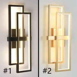 Minimalistické zapustené hliníkové umelecké geometrické štvorcové stropné svietidlo