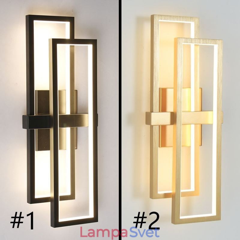 Minimalistické zapustené hliníkové umelecké geometrické štvorcové stropné svietidlo