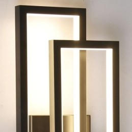 Minimalistické zapustené hliníkové umelecké geometrické štvorcové stropné svietidlo