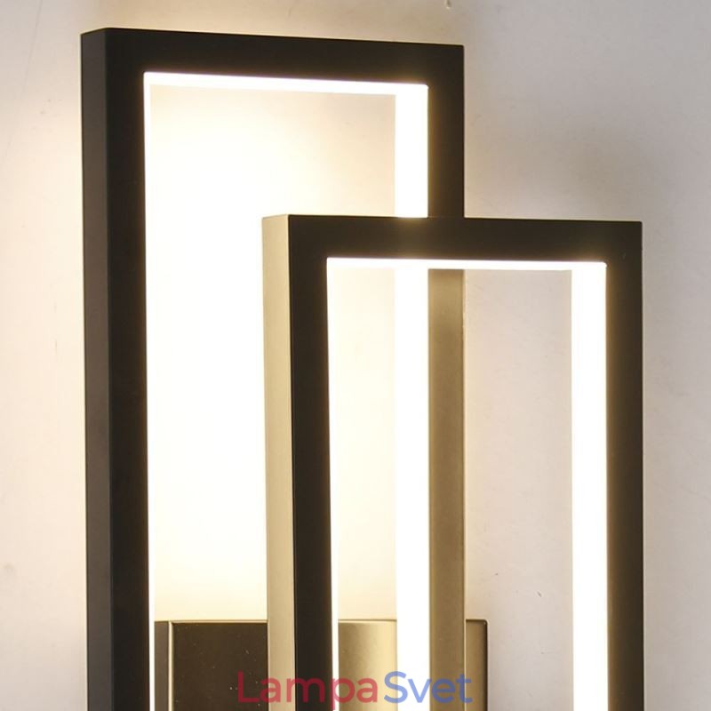 Minimalistické zapustené hliníkové umelecké geometrické štvorcové stropné svietidlo