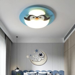 Kreslená moderná dekoratívna stropná lampa pod omietku