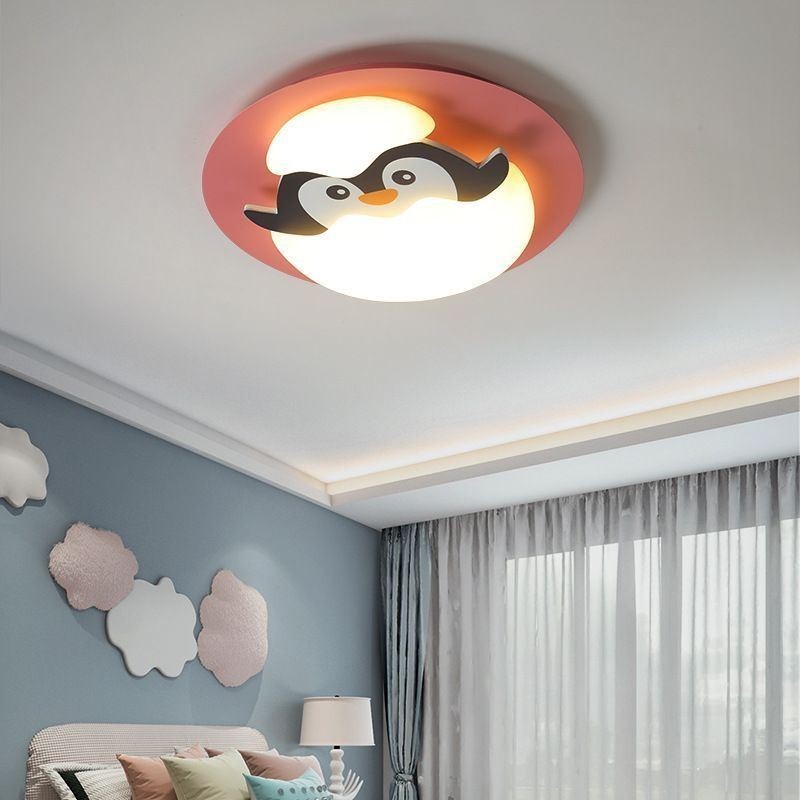Kreslená moderná dekoratívna stropná lampa pod omietku