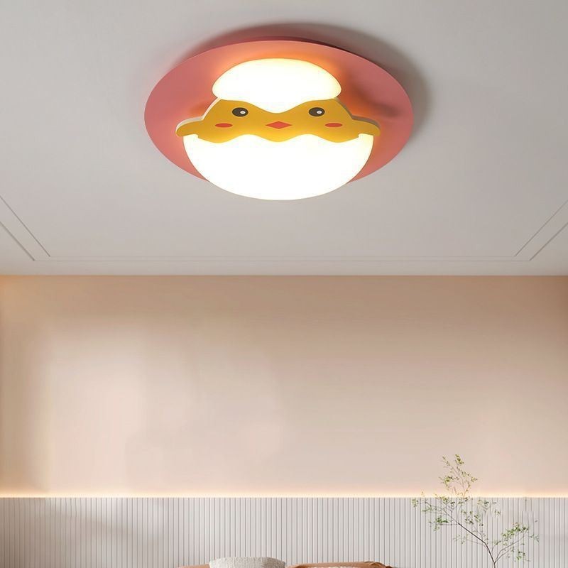 Kreslená moderná dekoratívna stropná lampa pod omietku