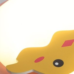 Kreslená moderná dekoratívna stropná lampa pod omietku