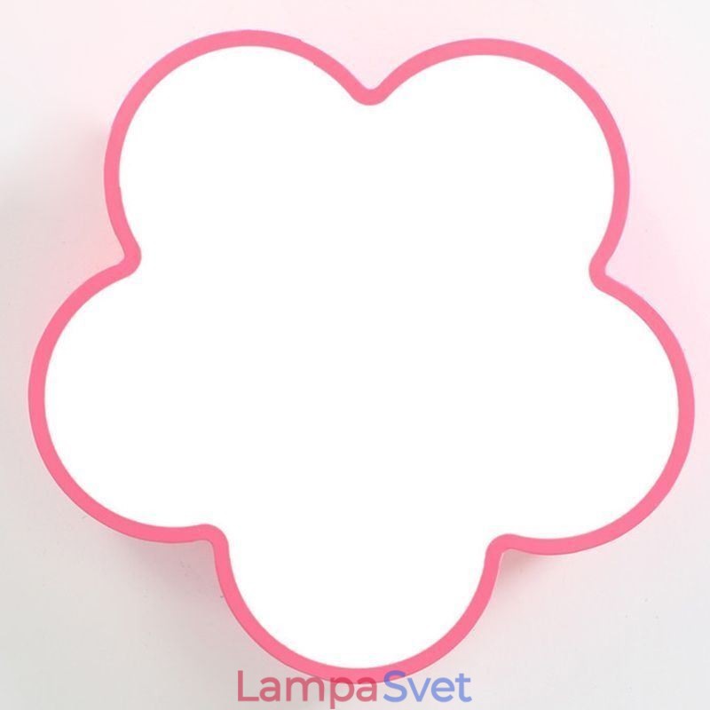 Kreslené stropné svietidlo moderného kvetinového zapusteného držiaka