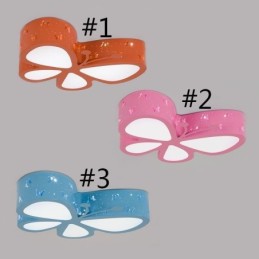 Súčasné kovové stropné svietidlo Butterfly