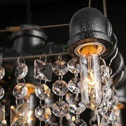 Luster Mini Style Rustic Lodge Retro Metal