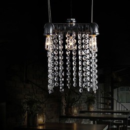 Luster Mini Style Rustic Lodge Retro Metal