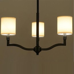 Americké vidiecke závesné svietidlá Nordic Contracted Warm Cloth cap Lampy a lampáše