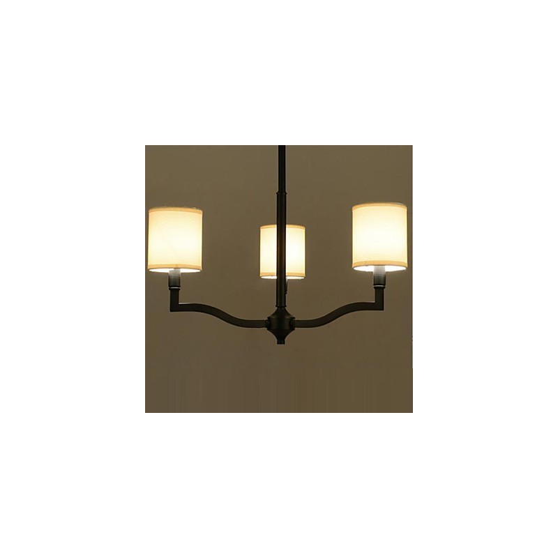Americké vidiecke závesné svietidlá Nordic Contracted Warm Cloth cap Lampy a lampáše