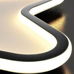 Moderné stropné svietidlo Stropné svietidlo v tvare hviezdy