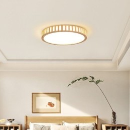 Japonská lampa drevené stropné osvetlenie