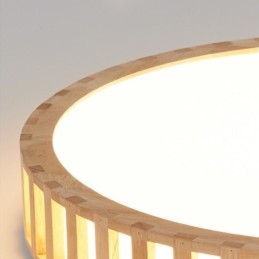 Japonská lampa drevené stropné osvetlenie