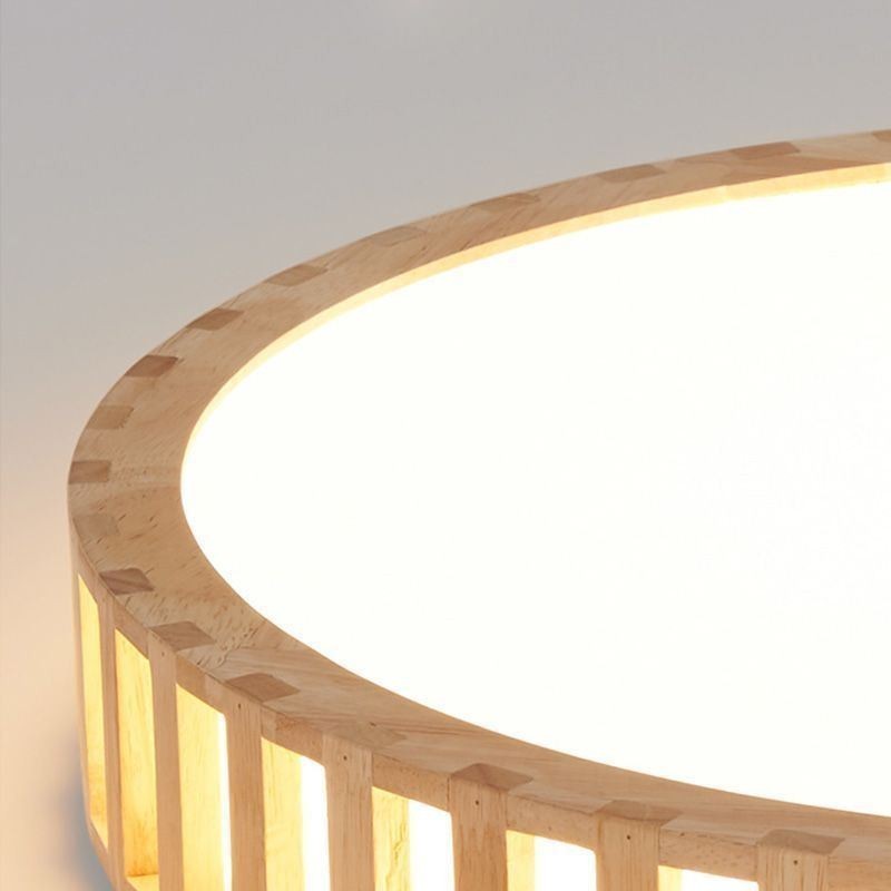 Japonská lampa drevené stropné osvetlenie