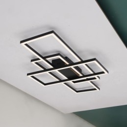 Moderné stropné geometrické štvorcové stropné svietidlo