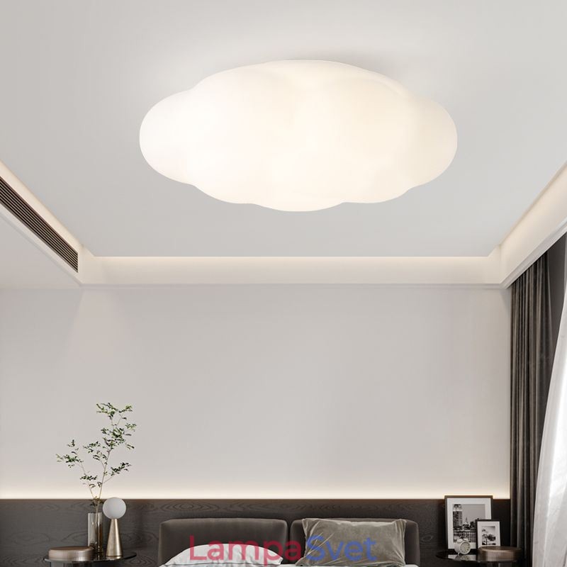 Severské stropné svietidlo v tvare oblaku