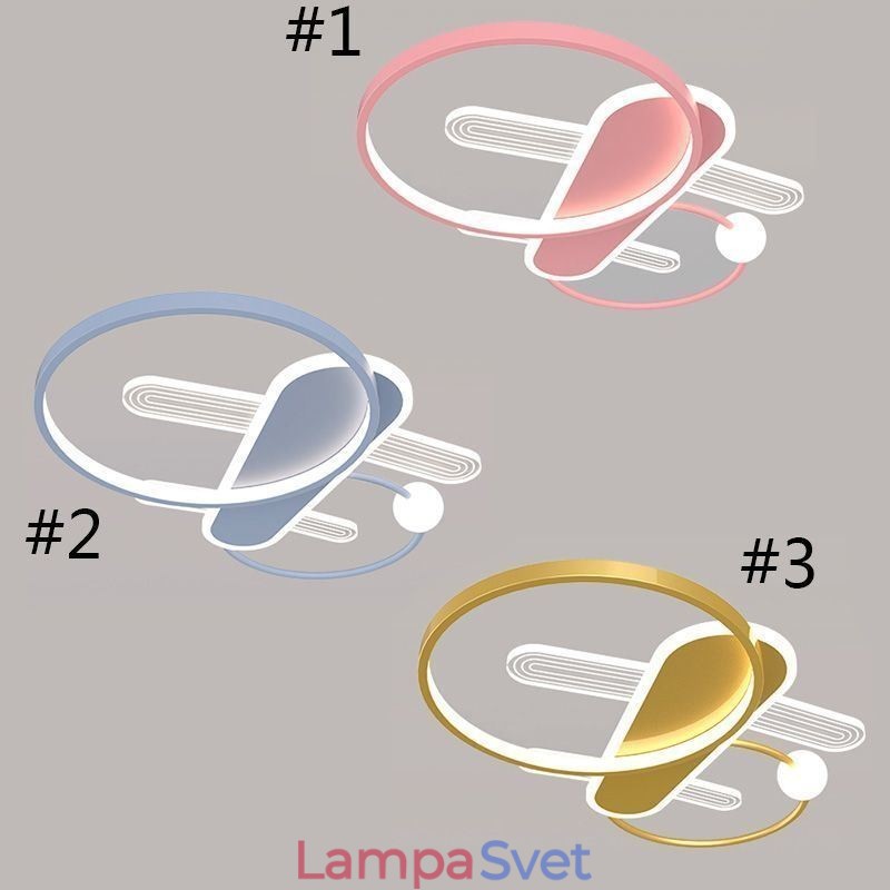 Stropná lampa Cartoon Plane Stropné svetlo