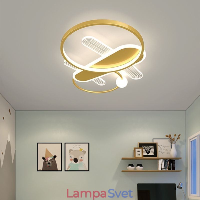 Stropná lampa Cartoon Plane Stropné svetlo
