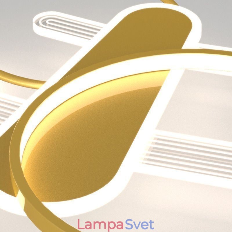 Stropná lampa Cartoon Plane Stropné svetlo