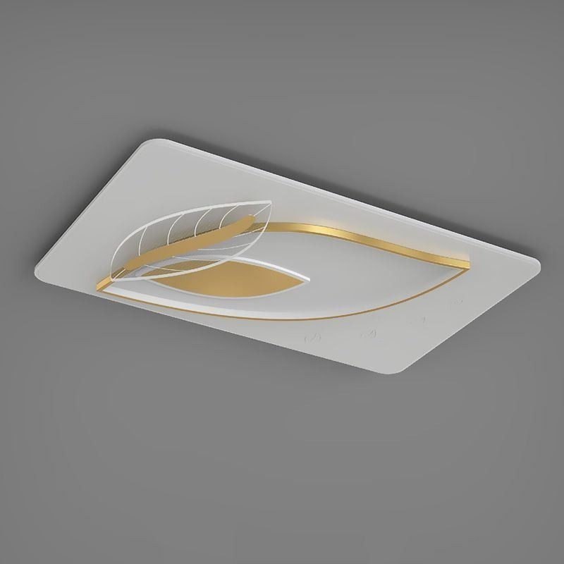 Luxusné stropné svietidlo Creative Leaf Design Stropné svietidlo